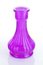 Nouveau vase de gini VIOLET décoratif pour chicha narghilé pyramide MEDIUM 