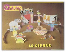 FRIPOUNET 1978 N°  48  29/11/1978 BE + POSTER  + DECOUPAGE CIRQUE  POUPEE VARTAN