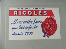 BUVARD RICQLES PRODUITS A LA