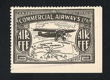 Timbre Canada Comercial Airways