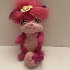 ANCIENNE PETITES PELUCHES POPPLE  COULEUR ROSEPOPPLES Bubbles Transformable