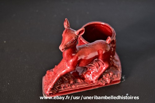 Vintage biche pot crayon - vintage,