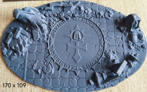 Gothic temple ruins display - gothic,