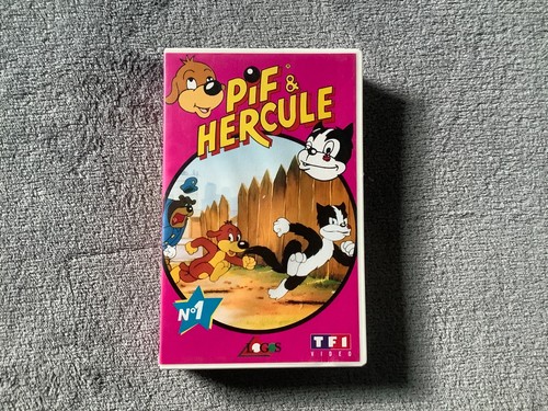 Cassette vhs pif hercule - cassette,