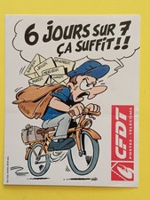 sticker vintage Syndicat CFDT