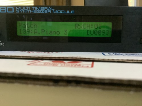Roland 880 multitimbral - roland,