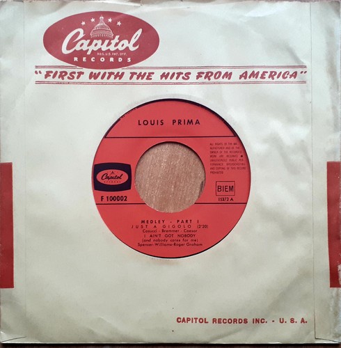 Louis prima medley - louis,