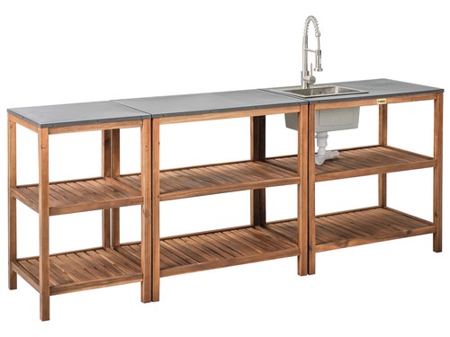 Ilot cuisine extérieur en - ilot,