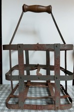 Ancien casier porte-bouteilles