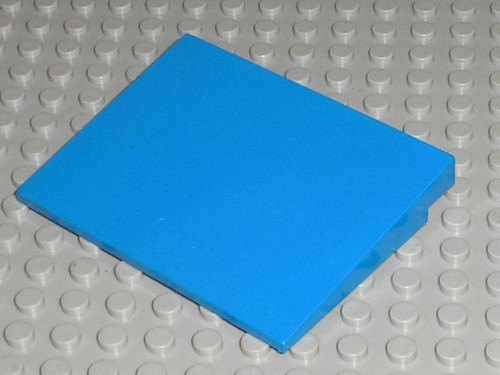 Toit incliné lego blue - toit,