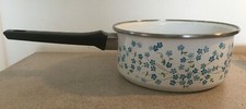 Arcoflam vintage casserole diamètre 19cm Veronica myosotis 60's-70's