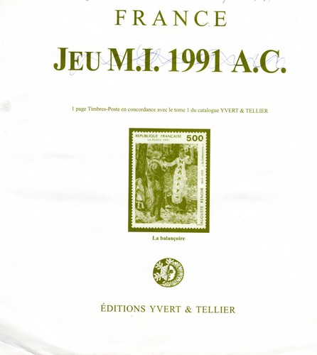 Yvert tellier france mi - yvert,