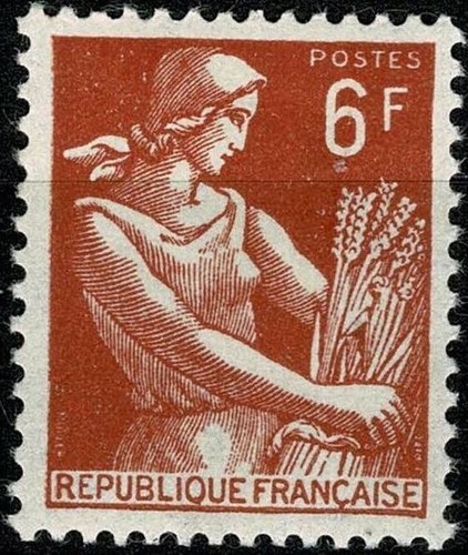 France 1957 moissonneuse yt - 1957,