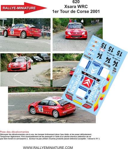 Decals ref 0620 citroen - decals, 1/43