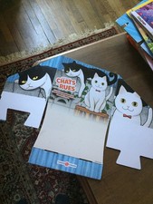 PLV MANGA CHATS DES RUES  hachi maruru 65 x 43 cm