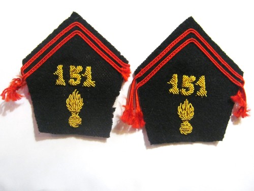 Vieux losanges col mod45 - de,