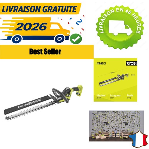 Ryobi taille haie sans fil - ryobi,