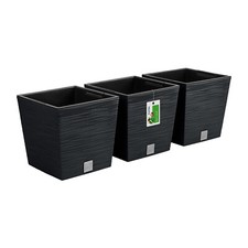 3 x pot de fleurs jardinière