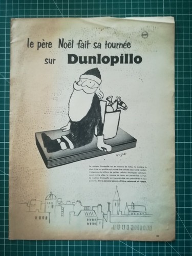 252 publicité ancienne 1960 - publicité,