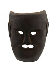 Ancien masque de Chamane en bois dur - Himalaya Népal Tibet # 9422 W1