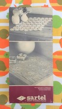 Coton à crocheter de la marque Sartel France (lot de 10 dans sa boite d'origine)