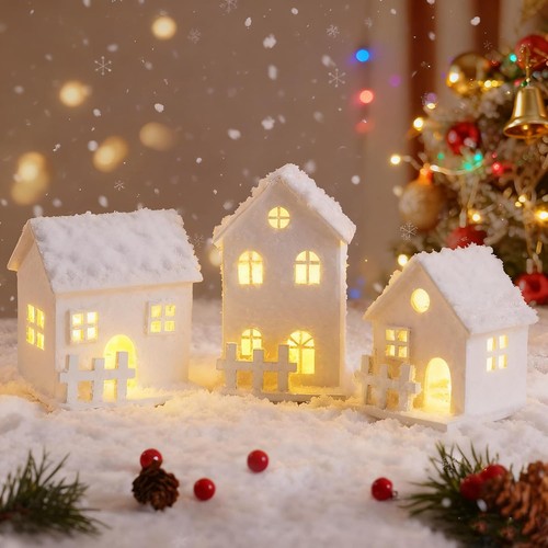 Pièces village noel en - pièces,