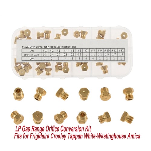 36x range stove - range, orifice