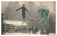 CAR-ADLP10-0612-63 - LE SKI AU LIORAN -  saut au grand tremplin