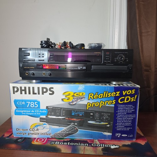 Philips cdr785 changer - philips, 3-cd
