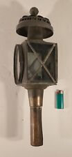 lanterne calèche lampe fiacre décoration cuivre ancienne