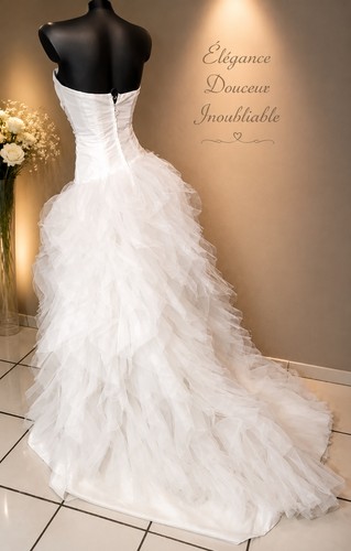 Robe mariée vintage - robe,