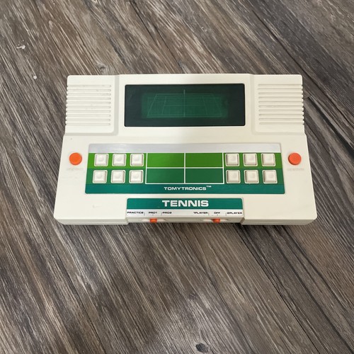 Tomytronics tennis handheld - tomytronics,