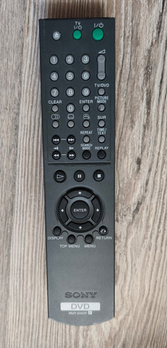 Sony rmt d142p dvd - rmt-d142p, tv