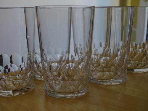 Baccarat anciens verres - anciens, vin