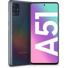 Samsung Galaxy A51 Smartphone 128Go Noir Débloqué Android 6,5" Quad Caméra NEUF