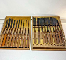 Ensemble de ciseaux à bois pour outils de menuiserie vintage NOMI fabriqué pa...