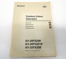 Manuel Original Sony Trinitron