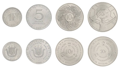 Burundi francs 4 - -,