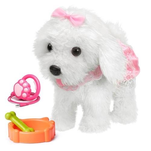 Chien interactif peluche - interactif,