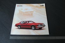 (56) Large Brochure PONTIAC 1976 SUNBIRD