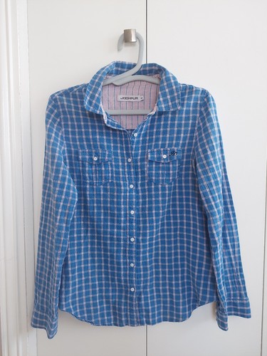 Chemise jodhpur carreaux bleu - chemise,