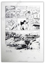 Affiche Serigraphie BD Renard