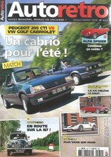 AUTO RETRO N°432 ALFA SPIDER / RENAULT 4CV / FORD GT 101R/ DAIMLER SOVEREIGN XJC