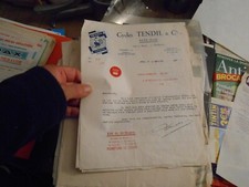 1 Ancienne Facture Cycles TENDIL & Cie Ales : Ancien Vélo 1937