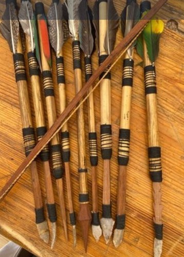 Arc flèches artisanales - et,