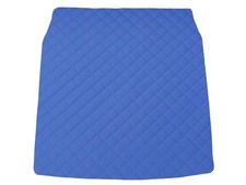 Matelassé Cuir éco BLEU FONCÉ Tapis coffre pour BMW M2 Coupe G87 5 porte 2022-…