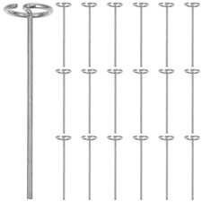  20 Pcs Agrafes Jardin Piquet De Pieu Tente Enjeux D'aménagement Paysager