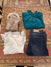 lot 4 vêtements femme JEANS, CAMAÏEU, Shein taille 38 très bon état