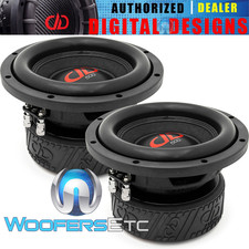 (2) DD AUDIO 508E-D2 8" CAR