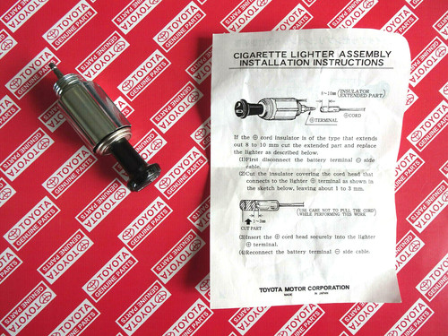 Lighter assy pour toyota - assy, land
